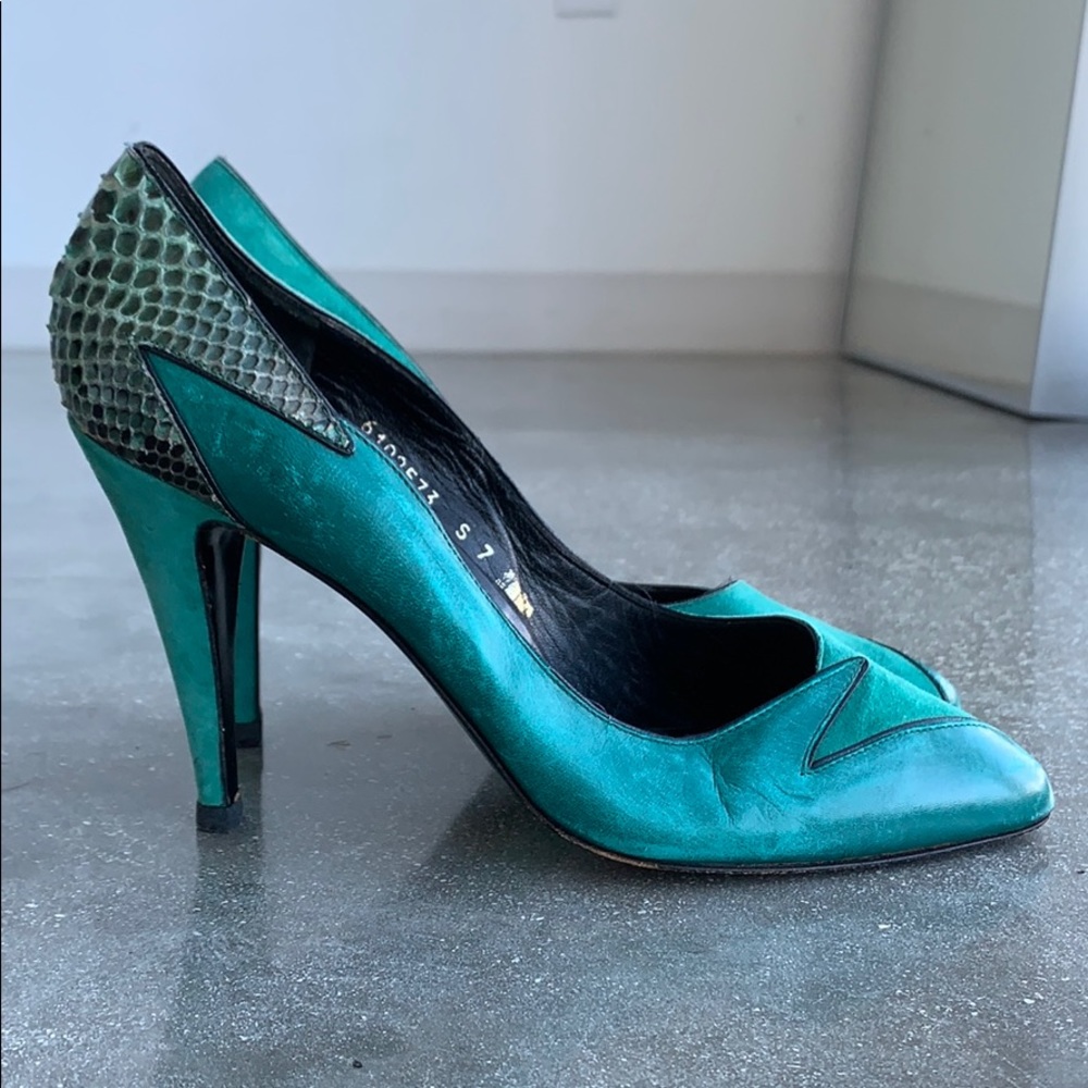 Mary Popps Vintage Green Pumps - Picture 8 of 8
